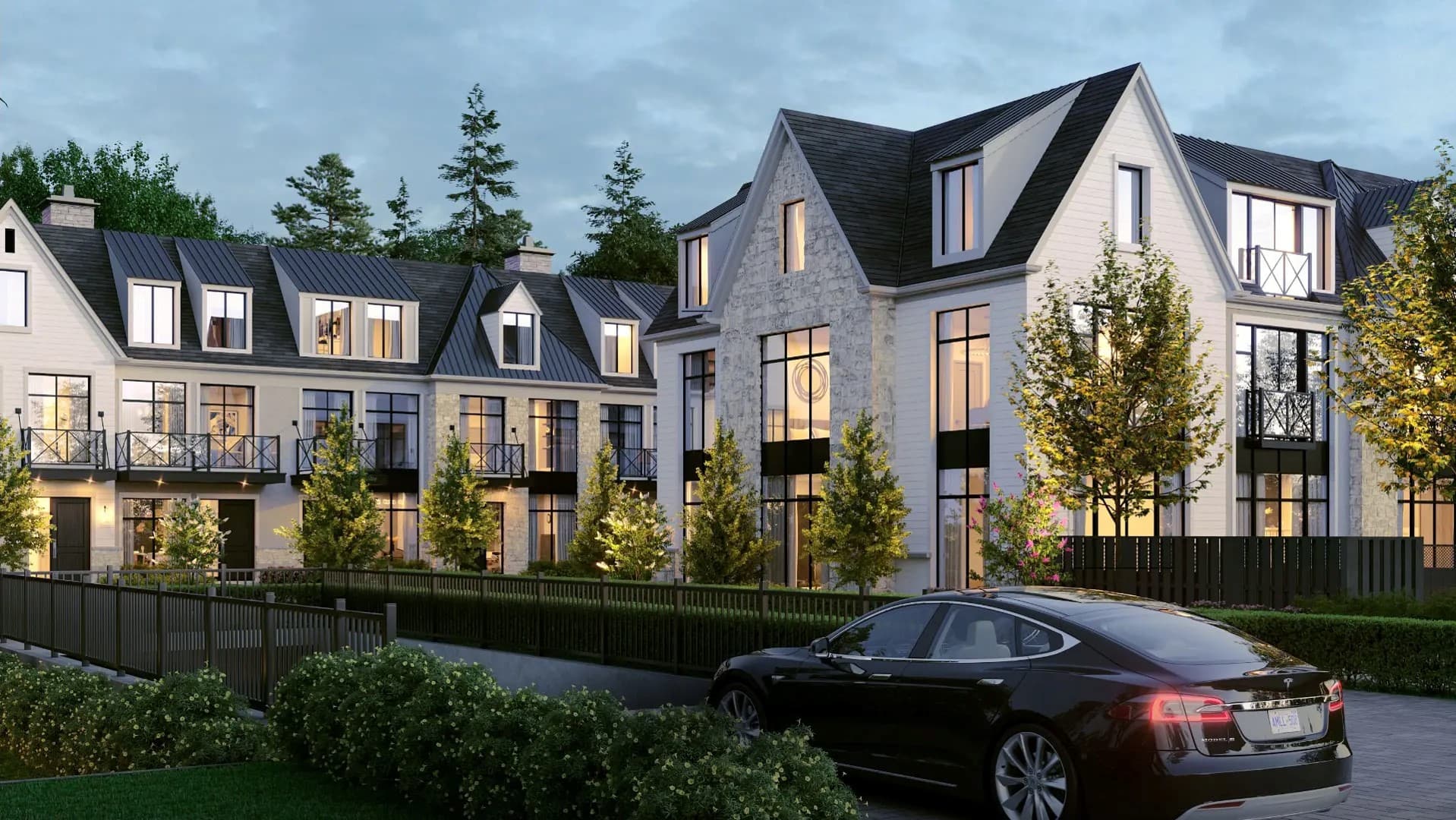 The Lake House Towns