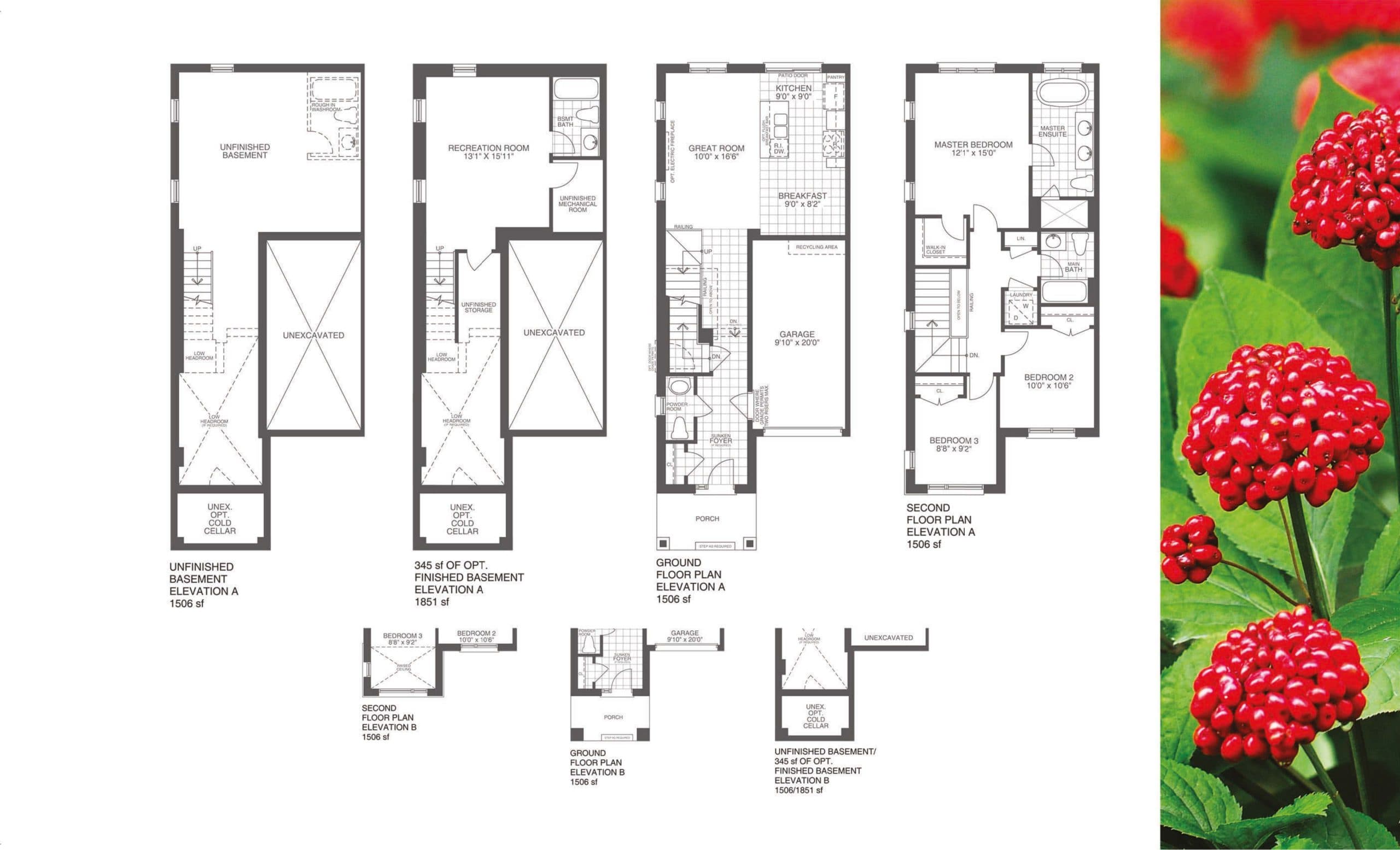 The Ginseng Floor Plan at Victory Green by Remington Homes - 1506 sq.ft