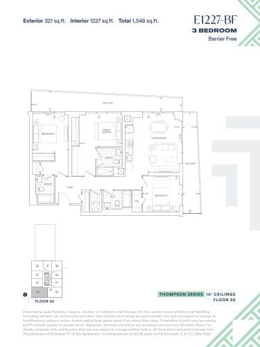 E1227-BF floor plan