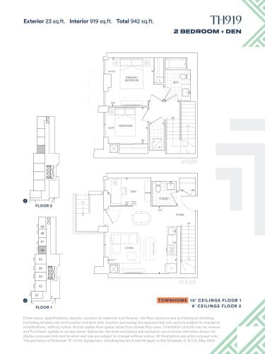 TH919 floor plan