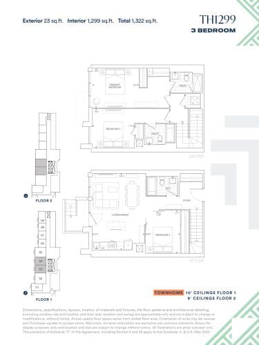 TH1299 floor plan