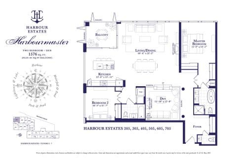 Harbourmaster - Harbour Estates floor plan