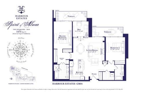 Spirit of Alma - Harbour Estates floor plan