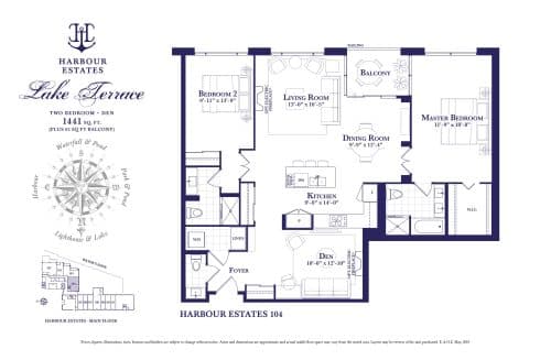 Lake Terrace - Harbour Estates floor plan
