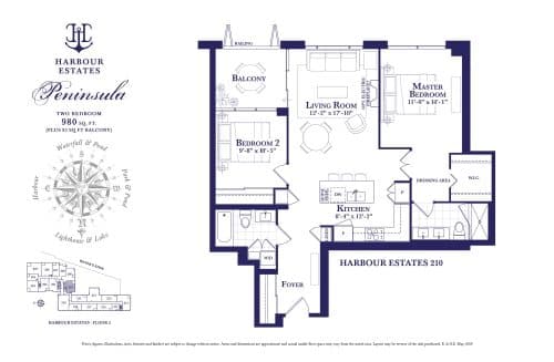 Peninsula - Harbour Estates floor plan