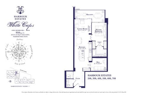 White Caps - Harbour Estates floor plan