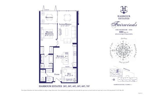 Fairwinds - Harbour Estates floor plan