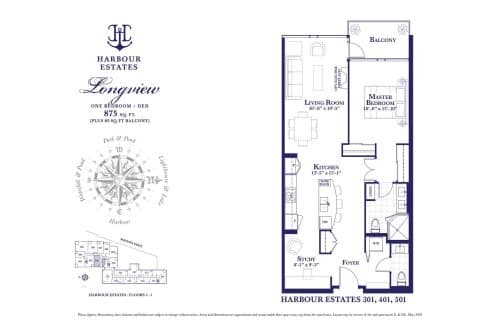 Longview - Harbour Estates floor plan