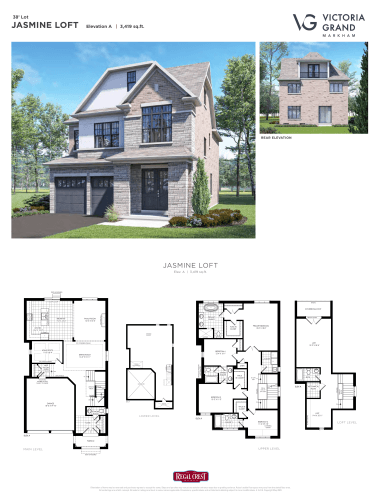 Jasmine with Loft floor plan