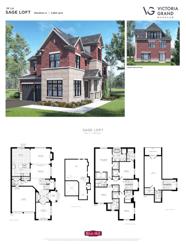 Sage with Loft floor plan