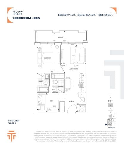 B657 floor plan
