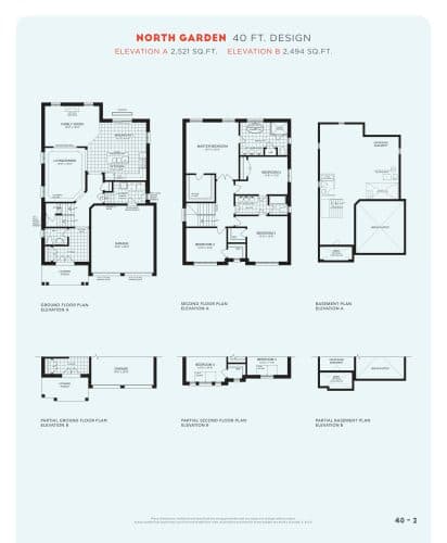 North Garden floor plan