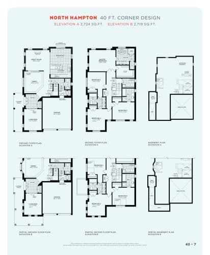 North Hampton floor plan