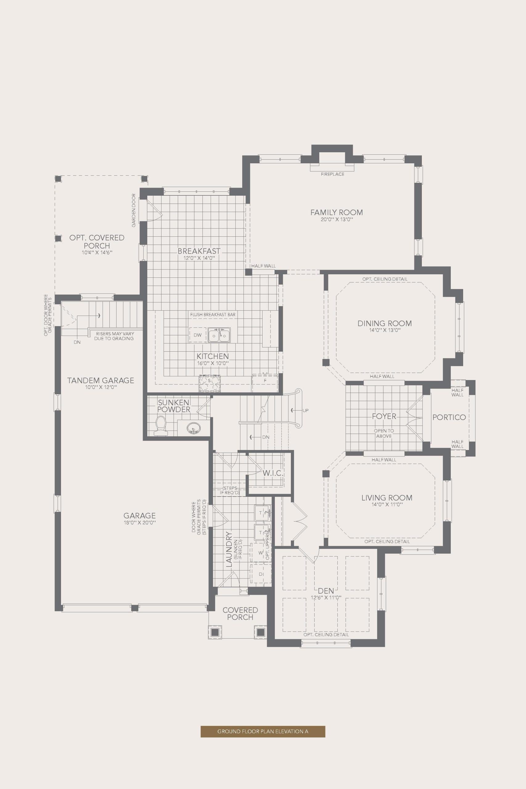 Valour 7 Floor Plan at Amira Estates Homes - 4113 sq.ft