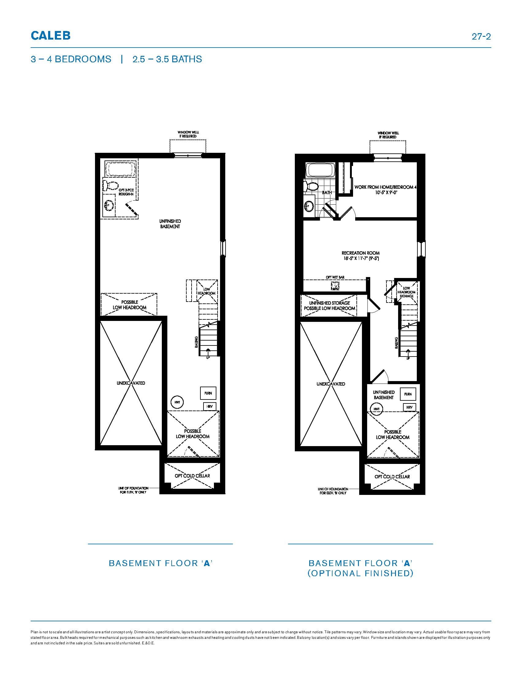 Caleb Floor Plan at Appellation by Primont Homes - 1719 sq.ft